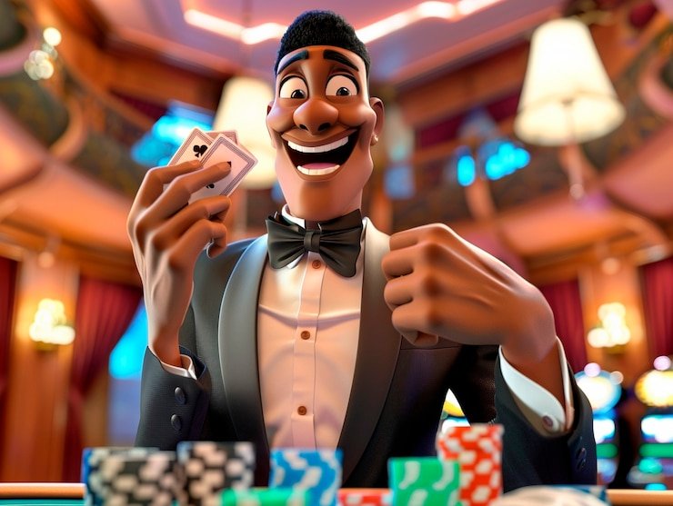 Antarmuka permainan Ocean King di platform iklan 4d